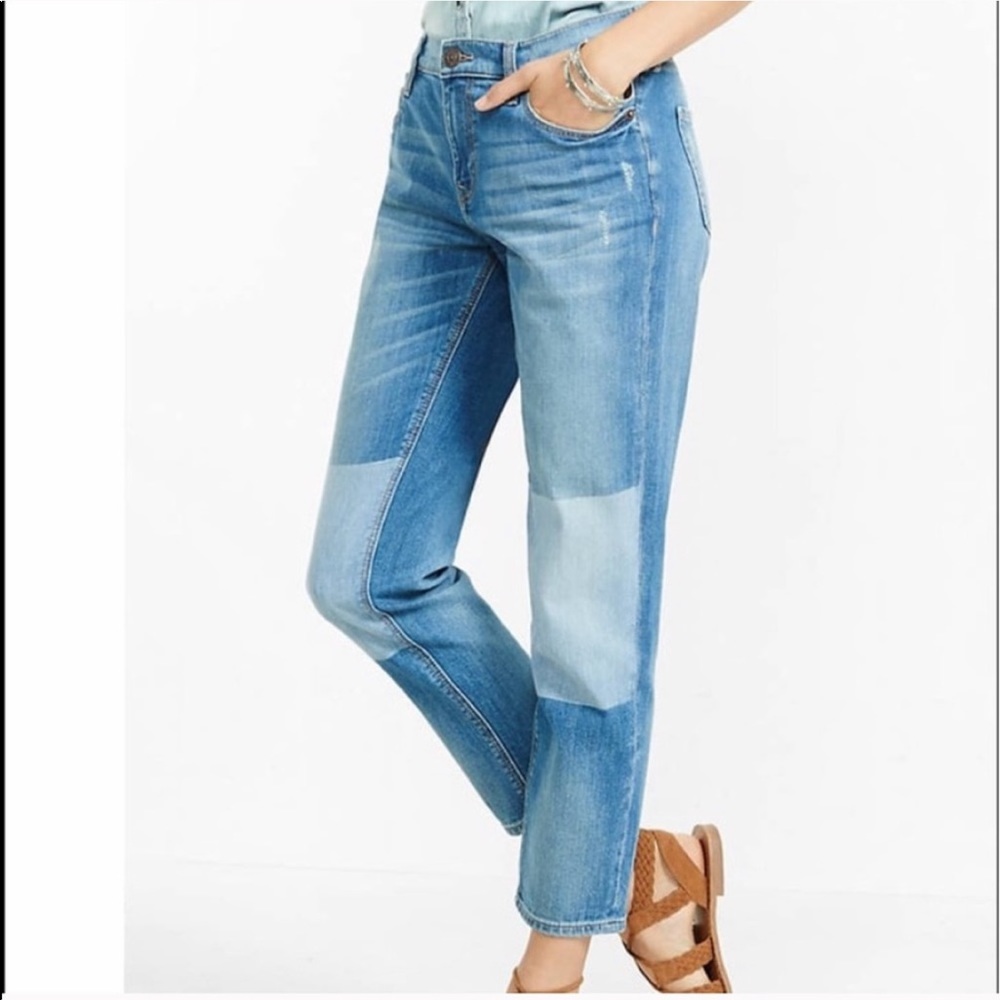 Express girlfriend jeans